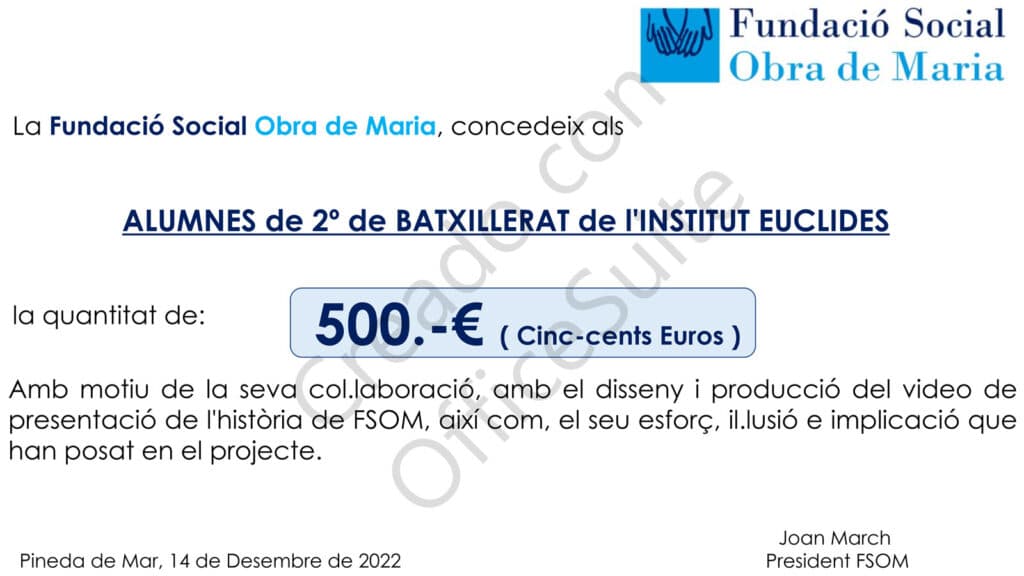 Premi Euclides 2022