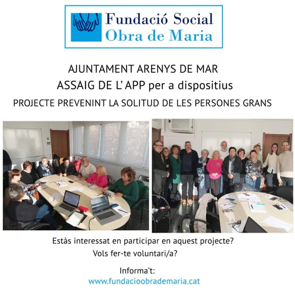 Assaig de l'APP per prevenir la soledat
