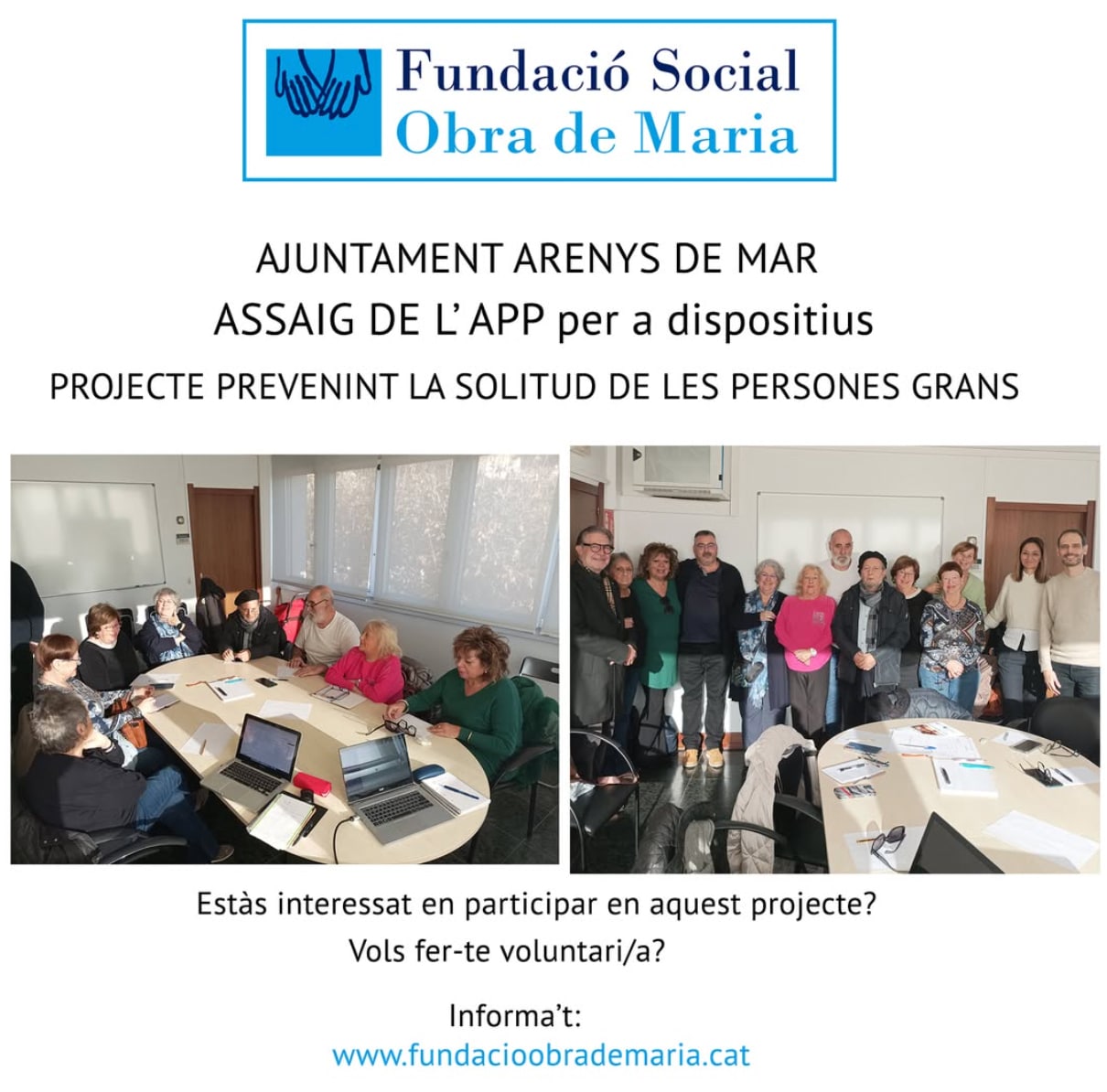 Assaig de l’APP per prevenir la soledat
